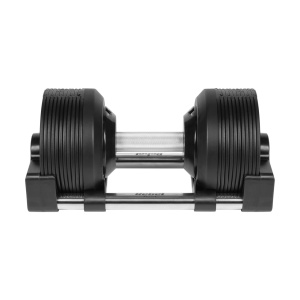 REBEL ACTIVE Podesiva liveno-gvozdena bučica sa automatskim sistemom, 24 kg, korak podešavanja 1 kg, model RBA-2331-24 - Img 6