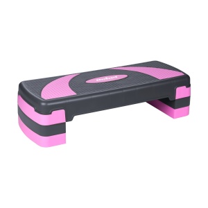 REBEL ACTIVE Step klupa za aerobik i fitnes sa 3 nivoa visine 78cm RBA-3225-PU