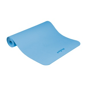 REBEL ACTIVE Strunjača prostirka za jogu, pilates i fitnes 183x61cm debljina 1cm TPE plava RBA-3158-BL