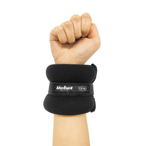 REBEL ACTIVE Tegovi za članke i zglobove (par), 2x1.5 kg, model RBA-3500-1,5 - Img 4
