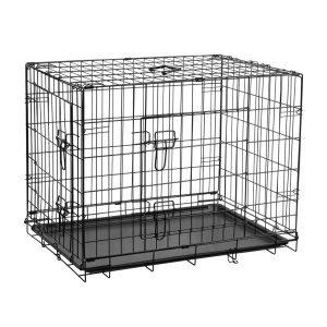 REBEL ANIMALS Metalni kavez za pse sa dvoja vrata XL 91x60x67cm RA-1203