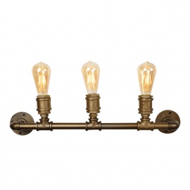 RUSTIK 35 ZIDNA LAMPA W0095-3 3*E27 cupreous - Img 2