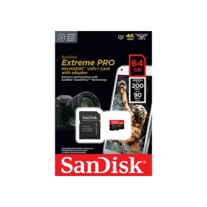 SanDisk Micro SDXC Extreme Pro 200MB/s 64GB Micro SD sa adapterom