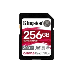 SD Card 256GB Kingston Canvas React Plus SDR2/256GB - Img 1