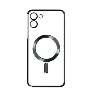 Silikonska futrola Magsafe Samsung A07 ZELENA
