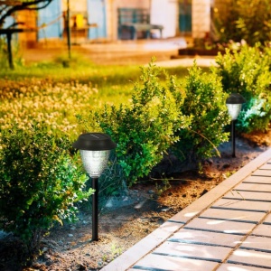 Solarna RGB+toplo bela baštenska lampa - 6 kom. - Img 2