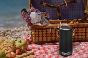 SPK-BT-LED-08L Gembird Portable Bluetooth LED speaker, 10W, BT, FM, USB, Handsfree, Black - Img 3