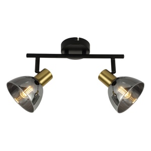 Spot lampa FE407-2 BK+SG