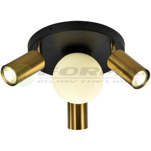 Spot lampa FG155-4 BK+SG - Img 2
