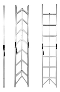 SuperStep Sklopive Štapne Alu Merdevine 233cm 7 Gazišta - Img 4
