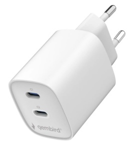 TA-UC-2C-PD45-01-W Gembird 2-port 45 W USB fast charger - Img 3