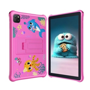 Tablet OSCAL Pad 50 Kids 10.1 HD/A133P QC/2+4GB/64GB/5100mAh/Wi-Fi/8MP/Pink - Img 1
