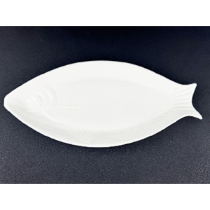 Tanjir keramicki - riba 250322 39x18cm