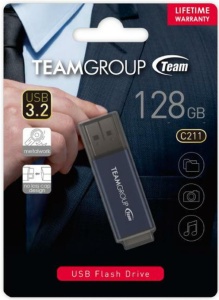 TeamGroup 128GB C211 USB 3.2 BLUE TC2113128GL01 - Img 2