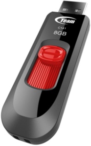TeamGroup 8GB C141 USB 2.0 RED TC1418GR01 - Img 2