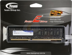 TeamGroup DDR3 TEAM ELITE UD-D3 4GB 1600MHz 1,5V 11-11-11-28 TED34G1600C1101 - Img 3