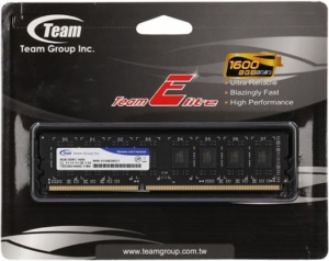 TeamGroup DDR3 TEAM ELITE UD-D3 8GB 1600MHz 1,5V 11-11-11-28 TED38G1600C1101 - Img 1