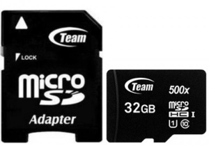 TeamGroup MICRO SDHC 32GB 100/20MB/s UHS-I U1 C10 +SD Adapter TUSDH32GCL10U03 - Img 2