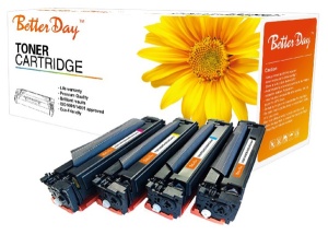 Toner BetterDay CF541A/CRG-054/CF401A/CRG-045 zam. kaseta za HP Cyan 1.6k - Img 2