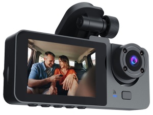TRACER Dupla DVR Kamera za snimanje saobracaja sa detekcijom pokreta Full HD HALO 360D - Img 2