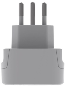 Travel adapter A-AC-ITMINTF Gembird IT suko 10A - Img 3