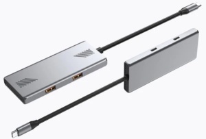 UHB-CM-U310-A2C2-01 Gembird 4-portni A + C USB 3.2 (Gen 2) Type-C hub