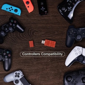 Univerzalni gamepad adapter 8BitDo USB Wireless Adapter 2 PC/PS/Mac/Xbox/Switch/Android brick - Img 2