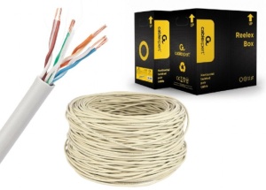 UPC-5004E-L Gembird UTP cat.5E Indoor licnasti PREMIUM CCA kotur 305m FOK - Img 2