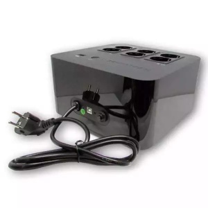 UPS Socomec NeTYS PL 600VA/360W 230V 50/60Hz Step wave, 4+2 šuko izlaz, 1xUSB, Crni - Img 2