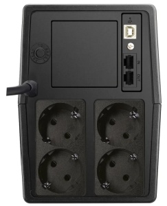 UPS Spacer Line SPUP-1000D-LIT01 1000VA/600W 4xšuko/USB/LAN - Img 2