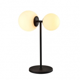 VESTA 432 STONA LAMPA 1*E27/1*E14 MAT CRNA - Img 2
