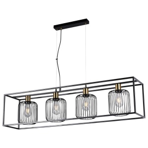 Viseća lampa F7044-4V BK+SG - Img 3