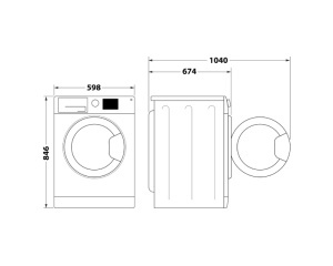 WHIRLPOOL WP C9 WBS EE mašina za sušenje veša - toplotna pumpa