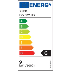 XLED E27 9W HB LED Sijalica 6500K,800Lm,220V,Hladno Bela - Img 3