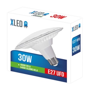 XLED E27 CL-SPO030 30W LED Sijalica 6400K/UFO/Fi150/185-265V/2250Lm/Hladno Bela - Img 2
