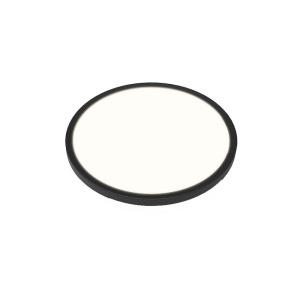 XLED LED plafonjera 15W sa crnim prstenom IP44 1200lm 4000K pozadinsko RGB svetlo ,daljinski