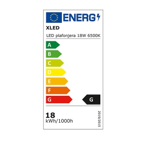 XLED LED plafonjera 18W sa senzorom pokreta 6500K IP44 1800lm φ285*60 - Img 2