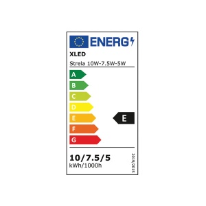 XLED Strela 10W-7.5W-5W 300mm BL04 IP20/220-240V/110LM/W/RA80/3CCT - Img 2