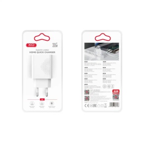 XO L163 kućni punjač 30W – USB-C + USB-A brzo punjenje (PD)