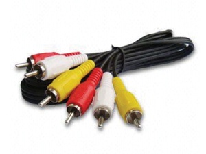 Xwave 3RCA na 3RCA 1,5m Audio-Video Kabl M-M/1x video+2x mono audio konektori - Img 1