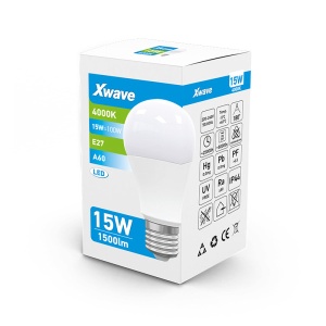 Xwave E27 15W SL-B-A15-4K LED Sijalica 4000K/1500Lm,Bela - Img 1