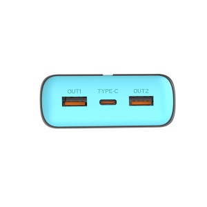 Xwave GoEnergy 20e grey+blue Power bank eksterna baterija 20000mAh/20W/PD+QC3.0/3A/2 xUSB/Type-C - Img 2