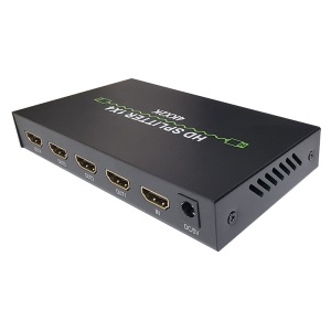 Xwave HDMI spliter 1x In na 4x Out 4Kx2K Activ,1-in 4-out - Img 1