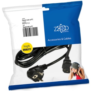 ZED electronic Kabel napojni, za PC, 1.8 met - NCPC/1,5 - Img 1