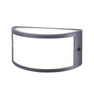 Zidna lampa 1xE27 IP54 crna