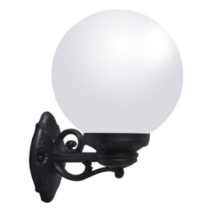 Zidna lampa BISSO/G250 BK OPAL