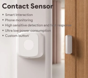 ZIGBEE-DOOR SENSOR-RSH-DS10 Gembird Tuya novi stil WiFi dve verzije 2u1 pametni senzor za vrata - Img 2