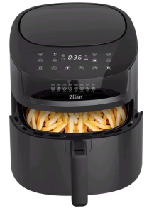Zilan Friteza na vruć vazduh XL digitalna, 1800W, 6,5L - crna - ZLN7999 - Img 3