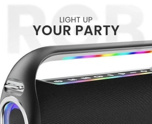 Zvučnici HiFuture MusicBox 300 150W bluetooth + 2 mikrofona, crni - Img 3