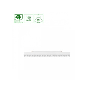 Е inska rasveta System Shift Grid M 17W bela WLD+40041